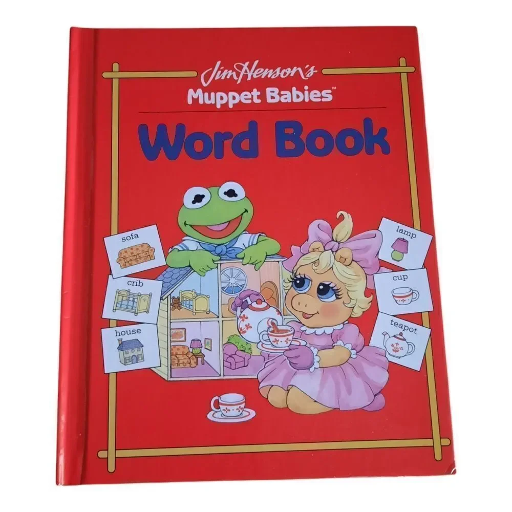 Jim Hensons Muppet Babies Red Word Book